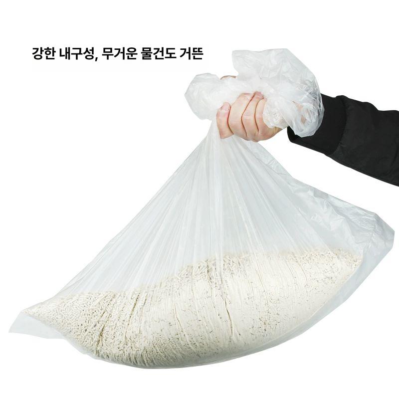 고양이배변봉투 똥 모레 배설물 일회용봉지 대형 케이스 78cmX46cm 소형 50개 - 상세 이미지 2