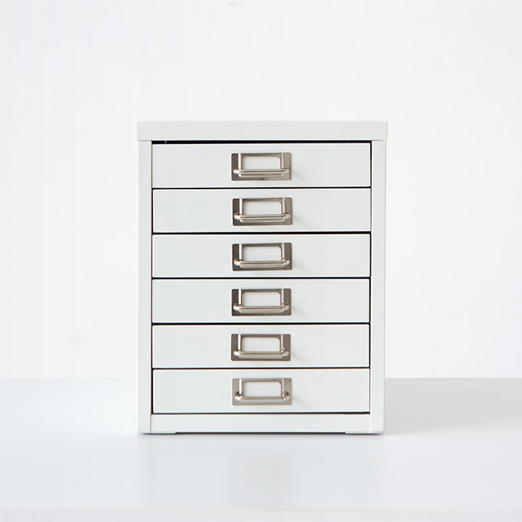 KOMPANY 서랍 280x400x350mm, 6단, 퓨어화이트 1938.6861 - 상품 이미지