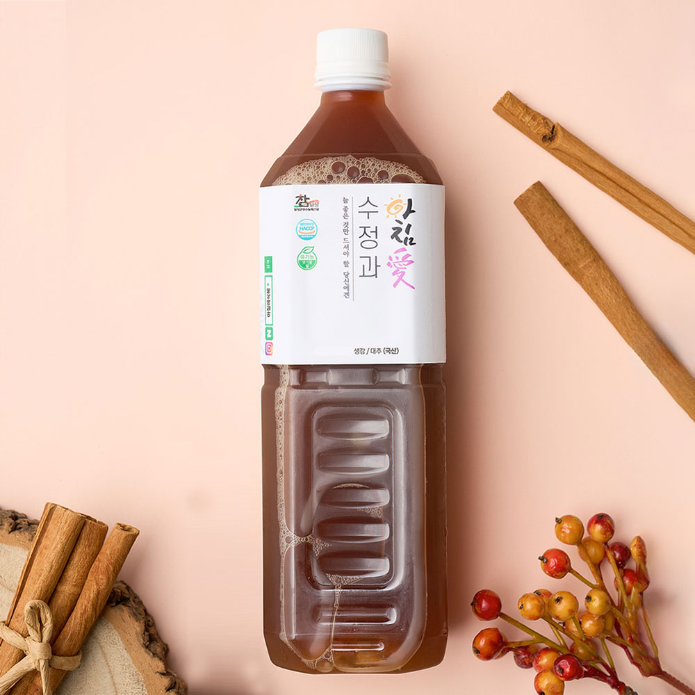 수제식혜 4종 500ml 1L 단호박식혜 오미자 수정과 이미지 8