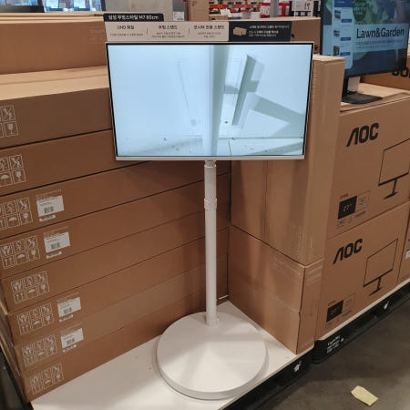 코스트코 삼성 M7 무빙스타일 81cm 스마트모니터 삼탠바이미 LS32DM703UKXKR 화이트