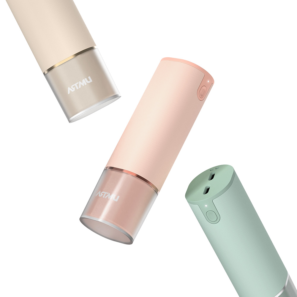 PD 20W 고속충전 미니 보조배터리 5000mAh IB110 핑크 - 상세 이미지 2