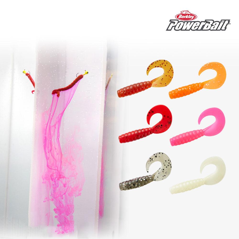 버클리 파워K그럽 4.3cm(1.65인치) 베스웜 그럽웜 쏘가리 볼락 꺽지 송어 루어 웜 - 메인 이미지