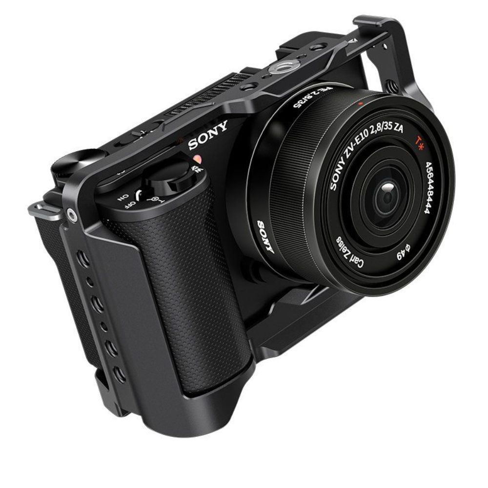 Sony ZV-E10 2세대 메탈 카메라 보호 토끼 케이지 확장 수직 삼각대 받침대 - 상세 이미지 3