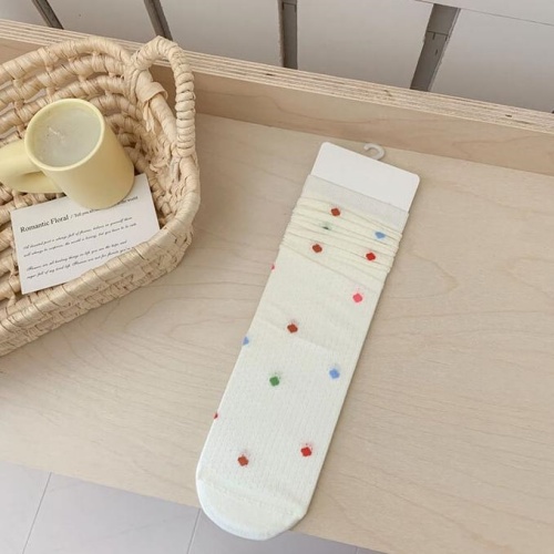 샌들양말코디 다리얇아보이는 안흘러내리는 양말 여름 치마 하트 이미지 7