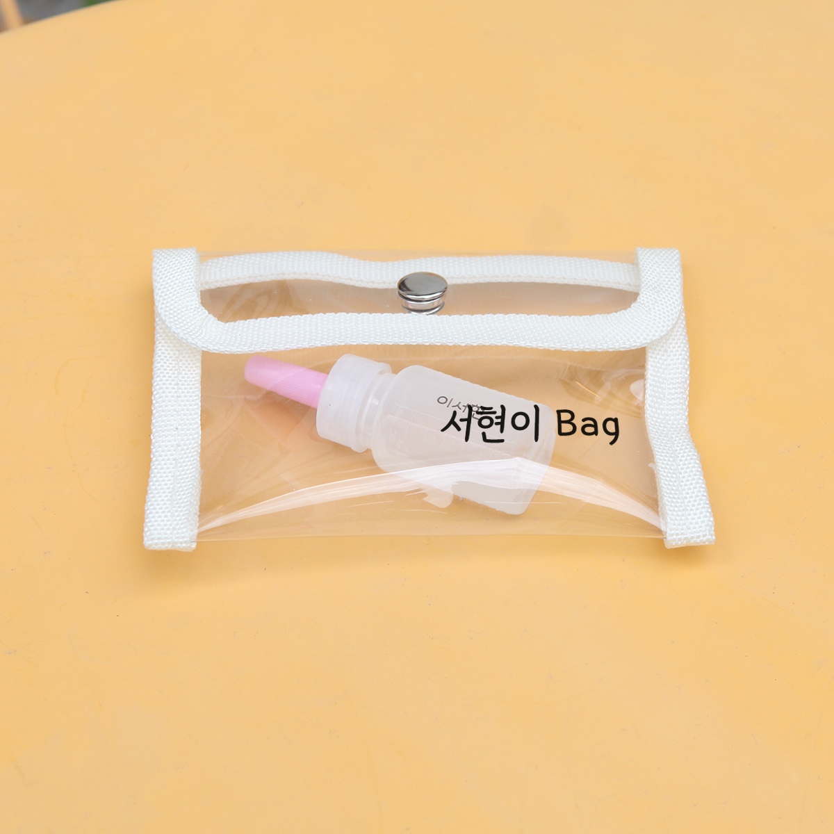 투명 방수 파우치 화장품 여행용 pvc 생리대 투명파우치 - 상세 이미지 3