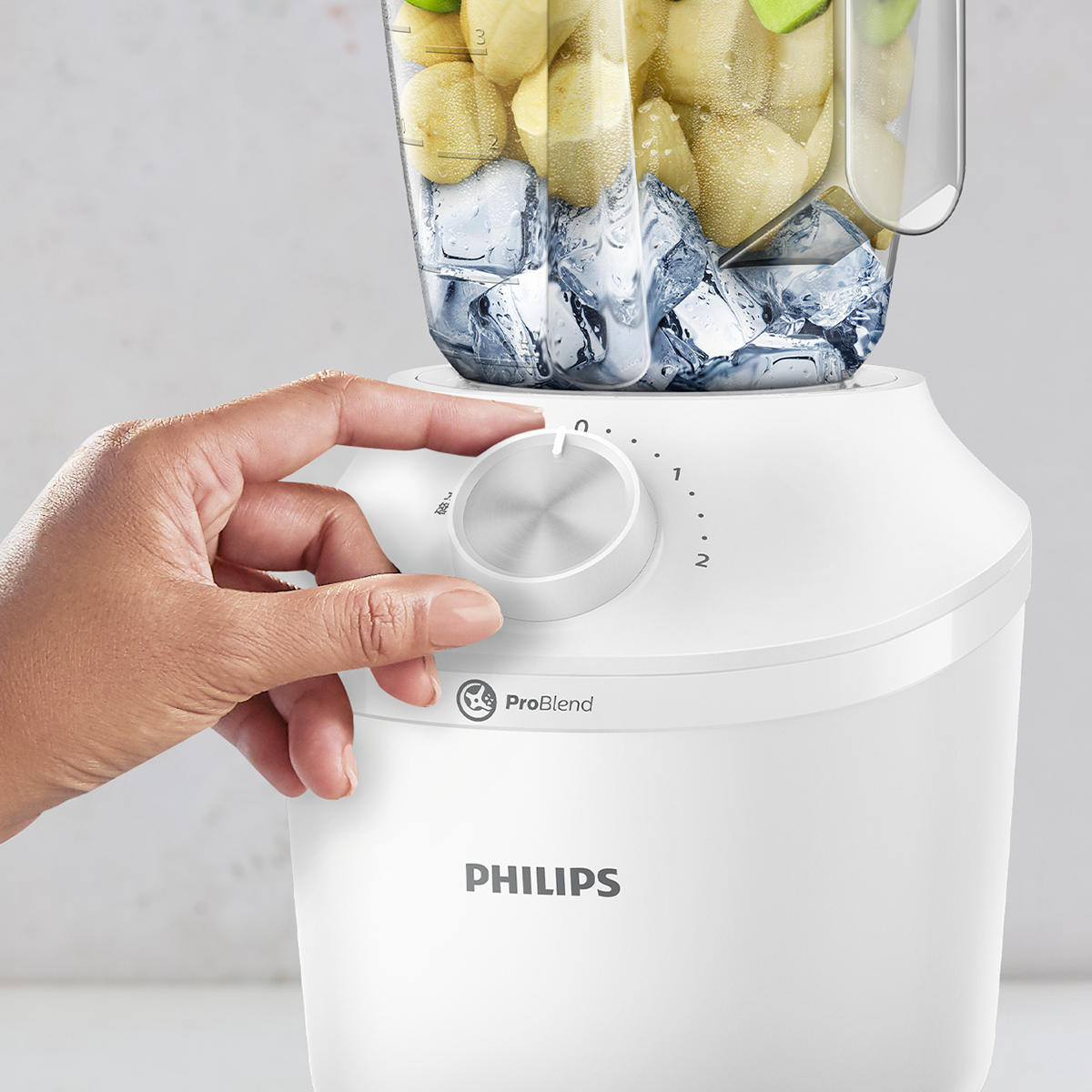 필립스 3000 시리즈 블렌더/믹서기 HR2191/00 화이트