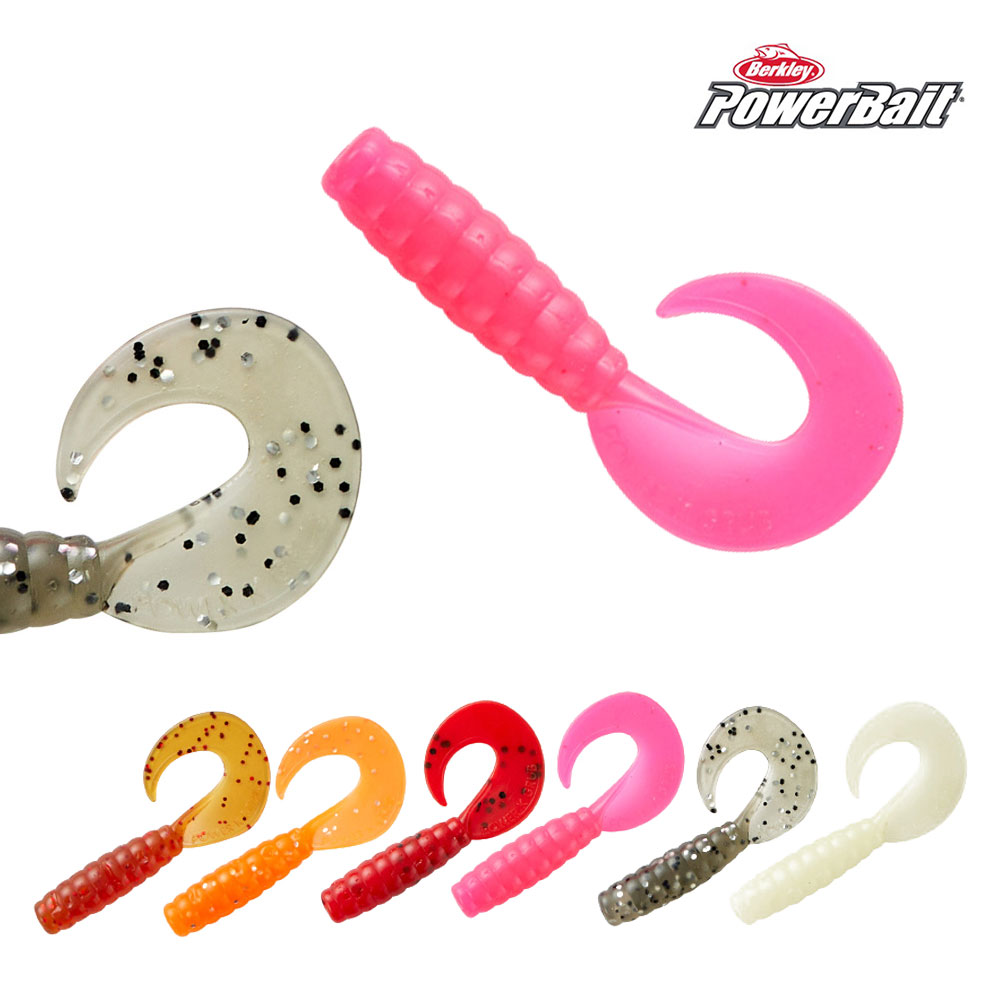 버클리 파워K그럽 4.3cm(1.65인치) 베스웜 그럽웜 쏘가리 볼락 꺽지 송어 루어 웜 - 상세 이미지 2