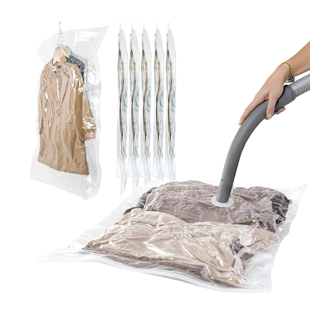 살림살림 공간확보 옷걸이형 의류 압축팩 3개입