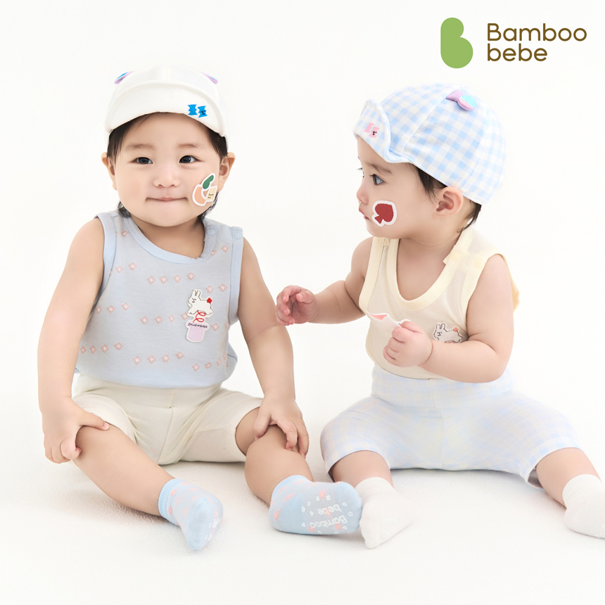 [밤부베베] 서커스 아기모자