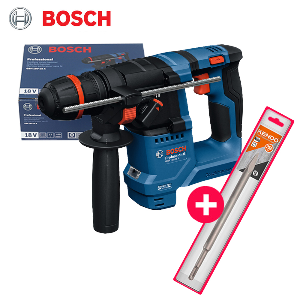 보쉬 충전 로타리 해머 드릴 GBH18V-18X 원척 베어툴 본체만