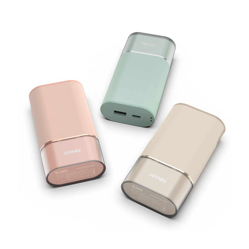 PD 30W PPS 초고속충전 미니 보조배터리 10000mAh IB210 베이지 - 상세 이미지 4