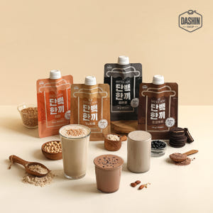 다신샵 고단백 쉐이크 단백한끼 5종 20팩 / 식사대용 프로틴 맛있게 먹은 솔직 후기 - 상품 이미지 3