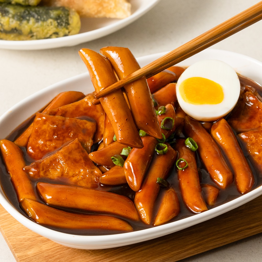 홍코너 옛날떡볶이 1인분 밀키트 매운 밀떡 간편한 레시피 - 상세 이미지 3