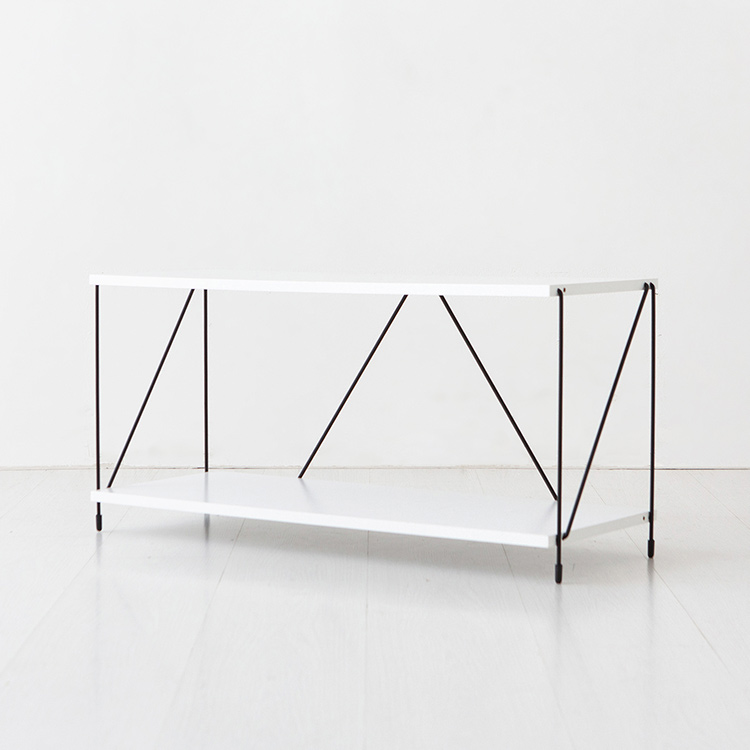 이지보 툴프리 800 선반 N형 825x302x390mm, 2단, 화이트 5829.2814 - 상세 이미지 4