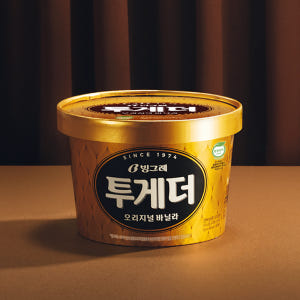 빙그레 투게더 오리지널 바닐라 900ml 1개 아이스크림 맛있게 먹은 솔직 후기 - 상품 이미지 1
