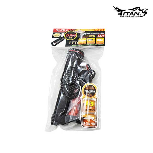 타이탄 LZ31 줌라이트 랜턴 2000루멘 USB C타입 충전식 슬라이드 손전등 - 상세 이미지 5