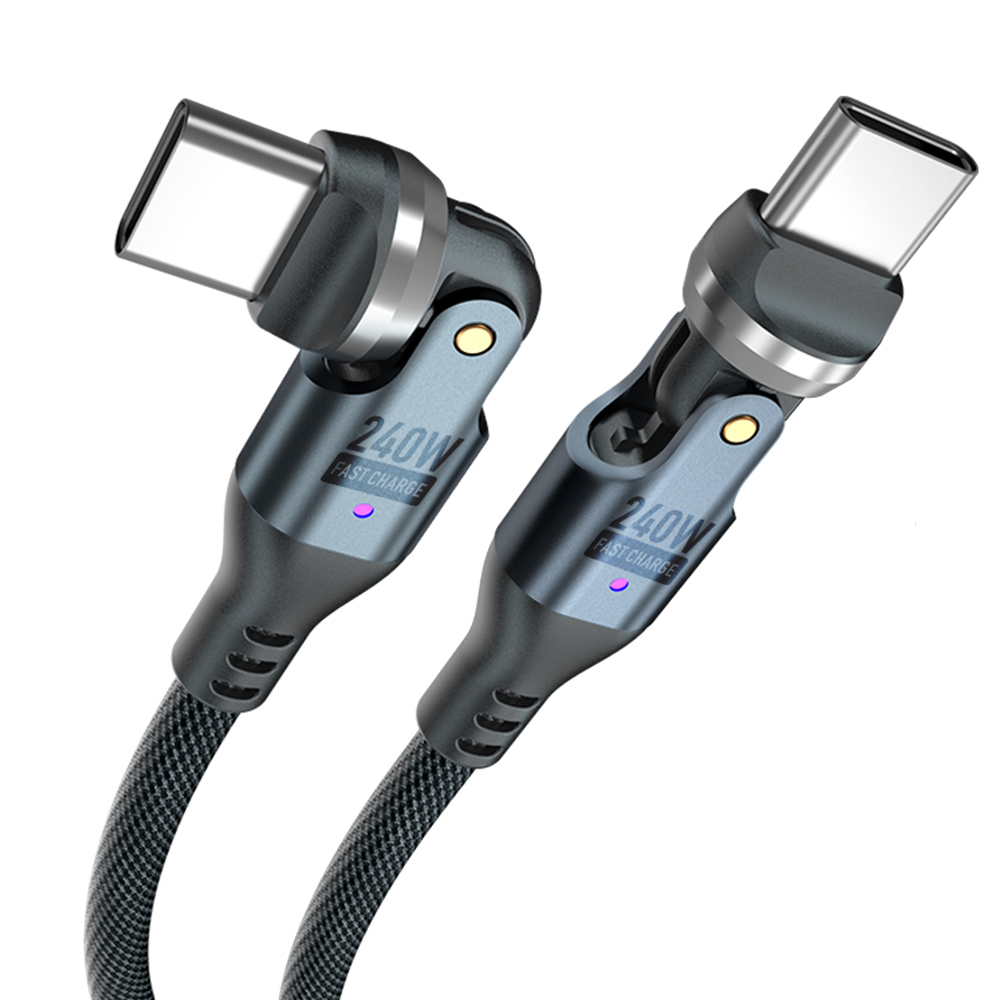 언리시 540도 회전 240W 케이블 180도 회전 240W 마그네틱 어답터 - 상세 이미지 4