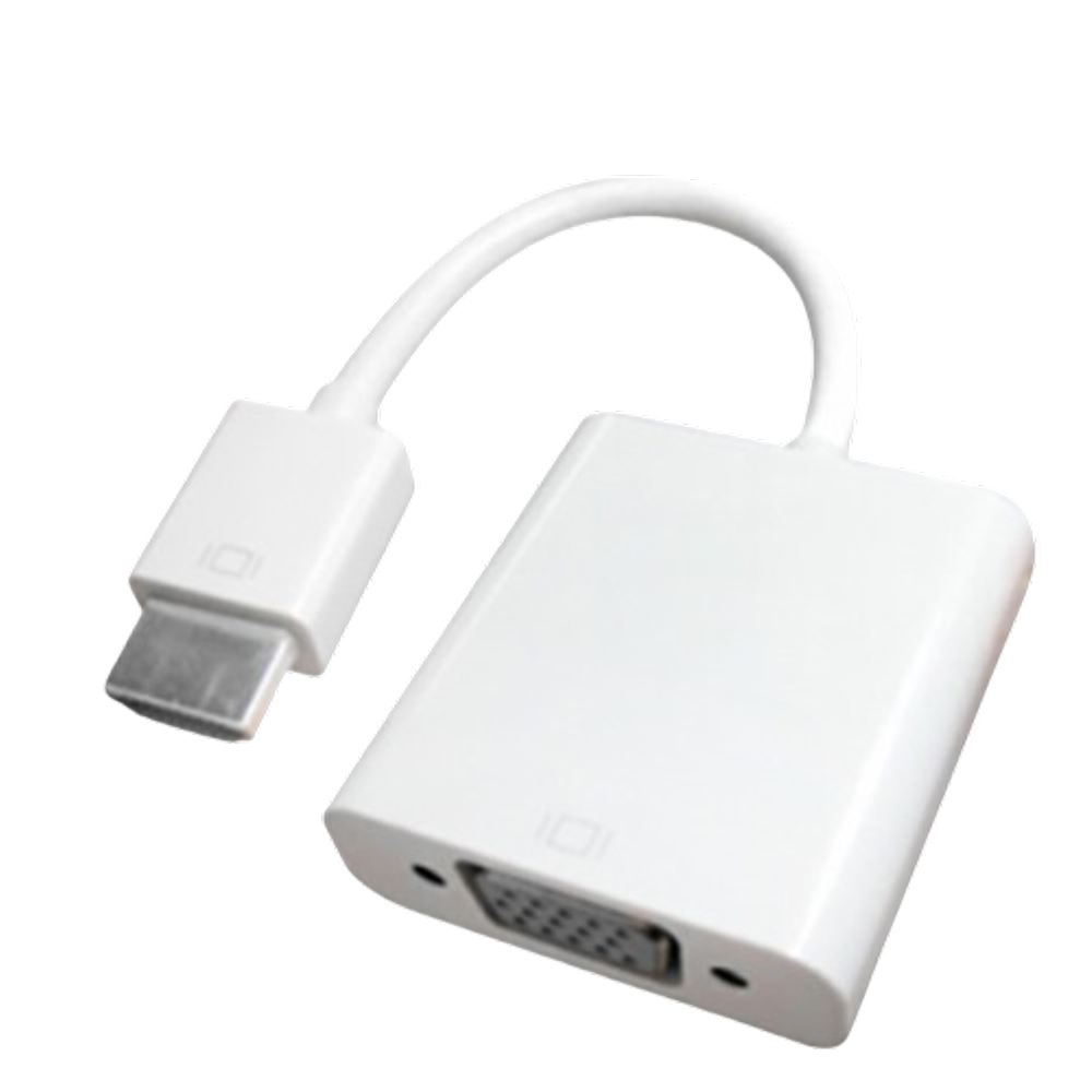 노트북빔프로젝터연결 HDMI to VGA 컨버터 아날로그변환기 변경젠더