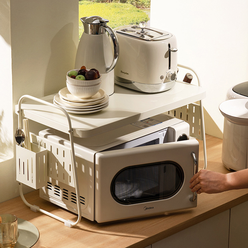 올인원 전자레인지 선반 전자렌지 에어프라이어 밥솥 수납장 렌지대 수납형M