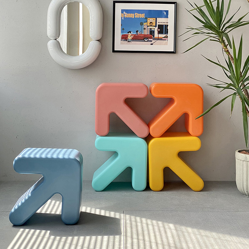 애로우 팝 카페 디자인 소파 스툴 Arrow Pop Stool - 상세 이미지 4
