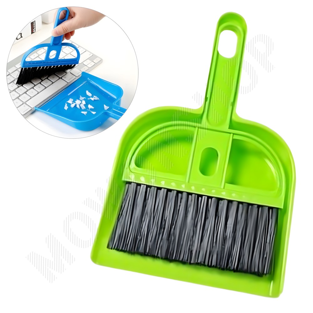 나이롱비 나이롱 나일론 빗자루 비짜루 미니 청소비 책상용 세트