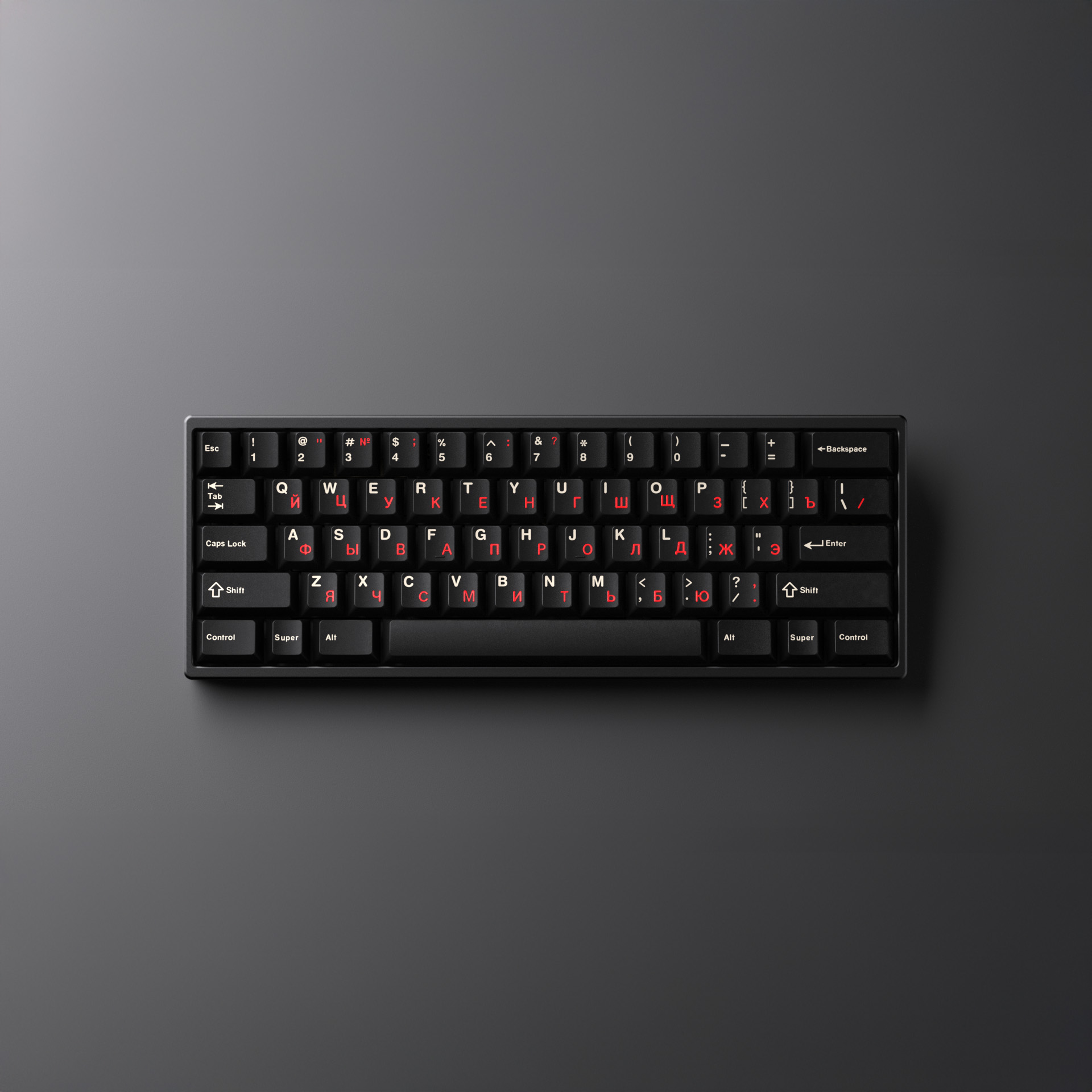 [N 배송] GMK CYL Red Cyrillic Alphas 키캡 - 상세 이미지 3
