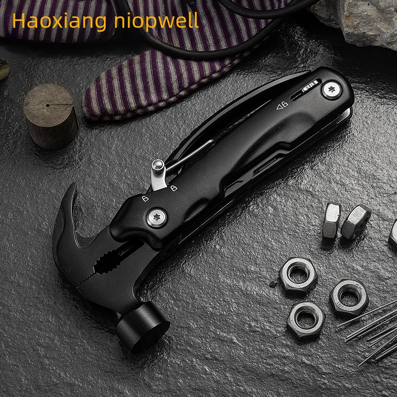 만능 멀티툴 해머 플라이어 캠핑 등산 비상용 망치 - 상세 이미지 3