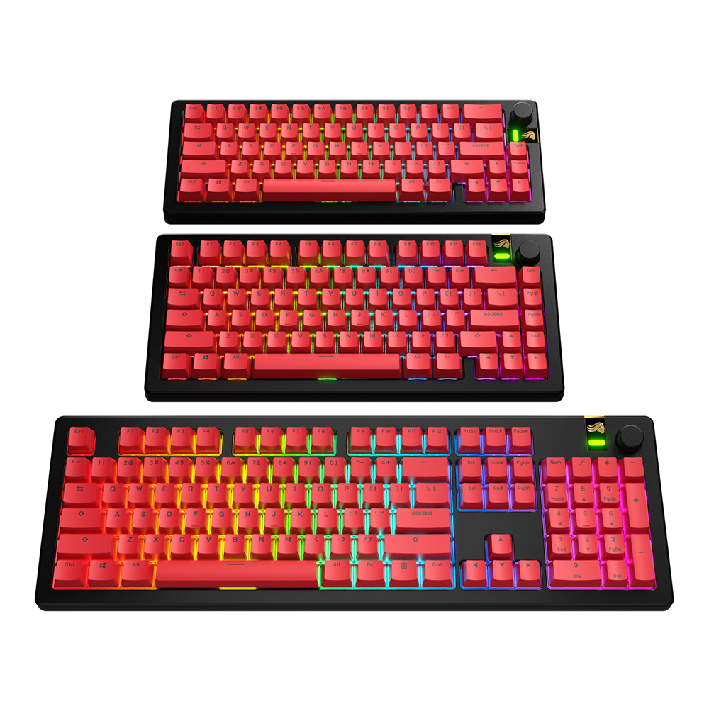 글로리어스 GPBT Basics Revive Red 키캡 세트 - 상세 이미지 5