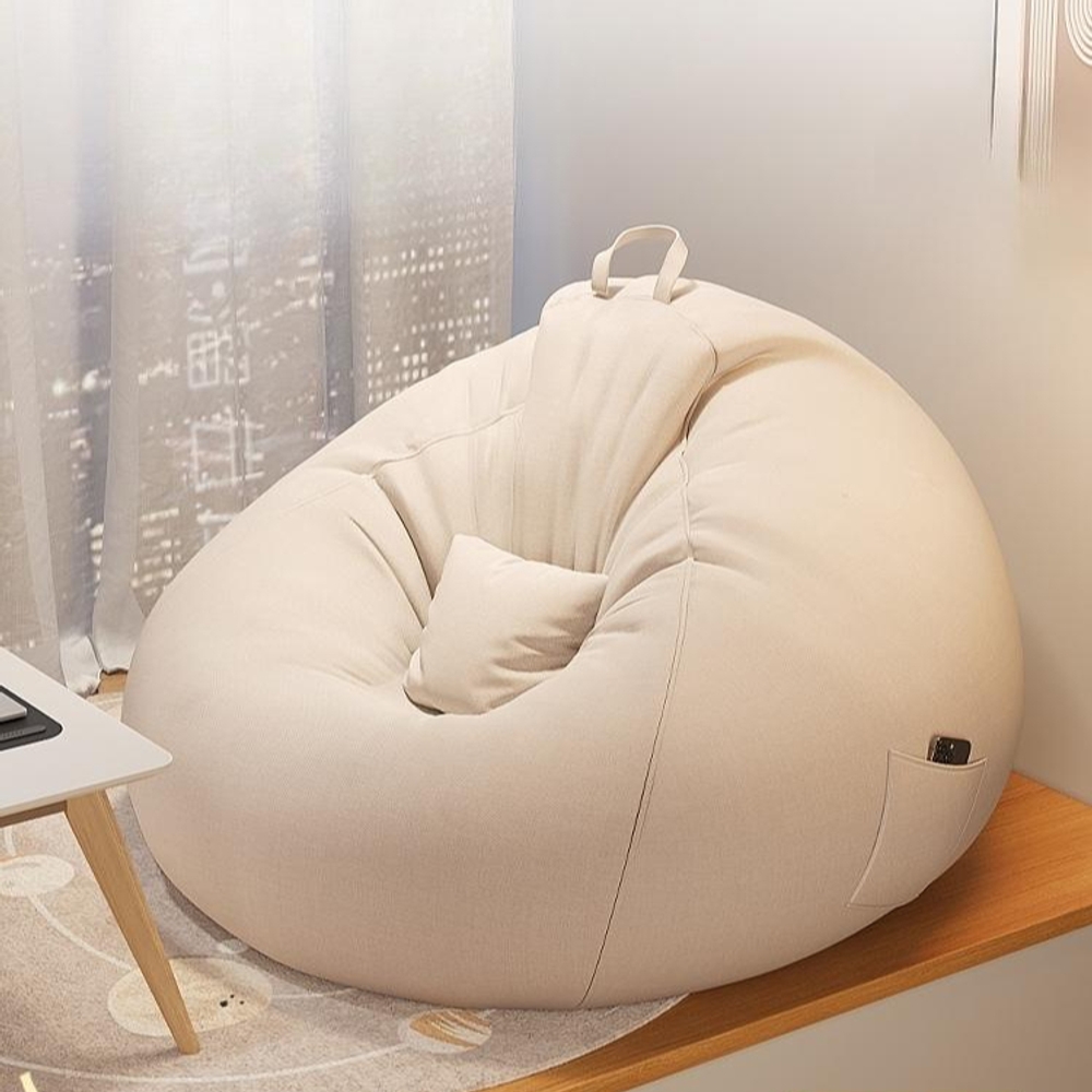 무지 야외빈백소파 1인용빈백쇼파 1인쇼파의자 쿠션침대 푹신의자 빈벡 beanbag - 상품 이미지