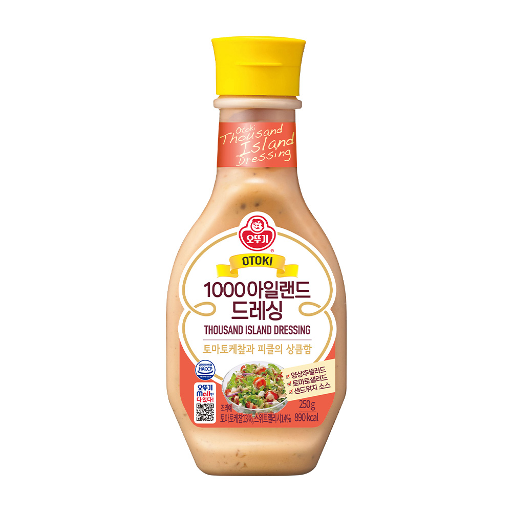 오뚜기 1000 아일랜드드레싱 250g - 메인 이미지
