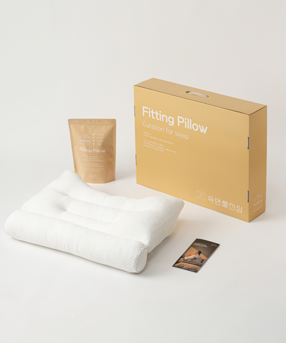 숙면애진심 베개 경추베개 옆으로자는 낮은 일자목 목디스크 거북목 숙면 꿀잠 코골이