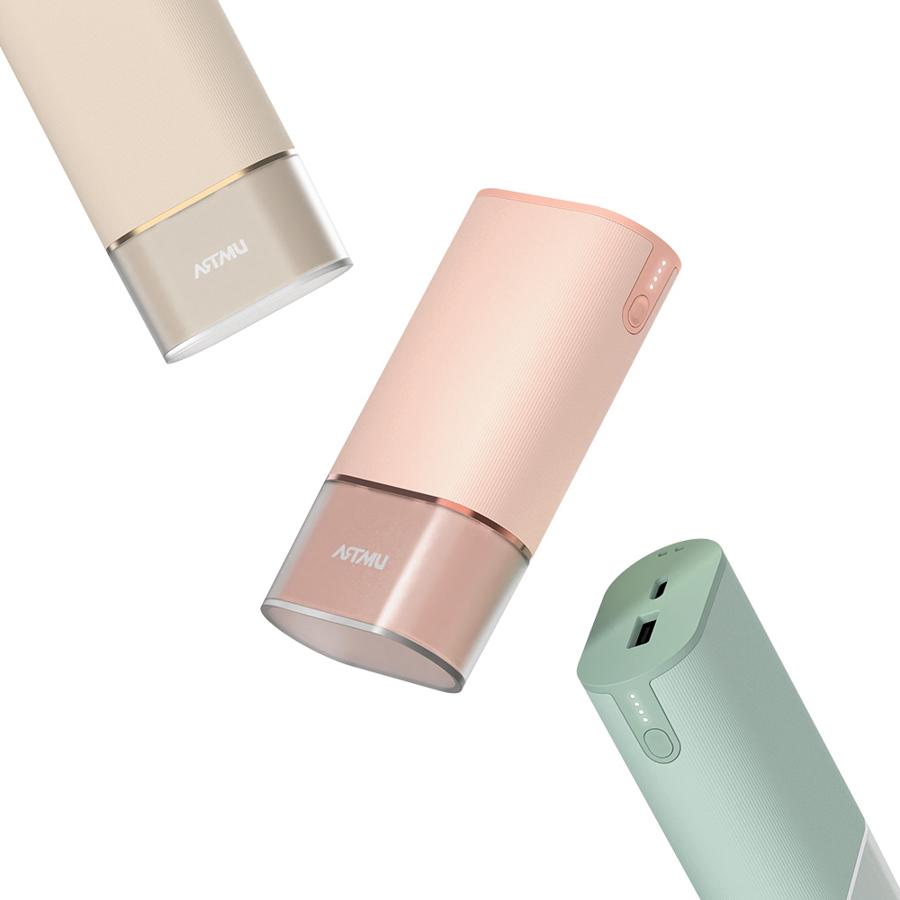 PD 30W PPS 초고속충전 미니 보조배터리 10000mAh IB210 베이지 - 상세 이미지 2