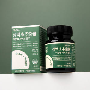 이너띵스 삼백초추출물 맥문동 파이토 골드 60정 맛있게 먹은 솔직 후기 - 상품 이미지 1