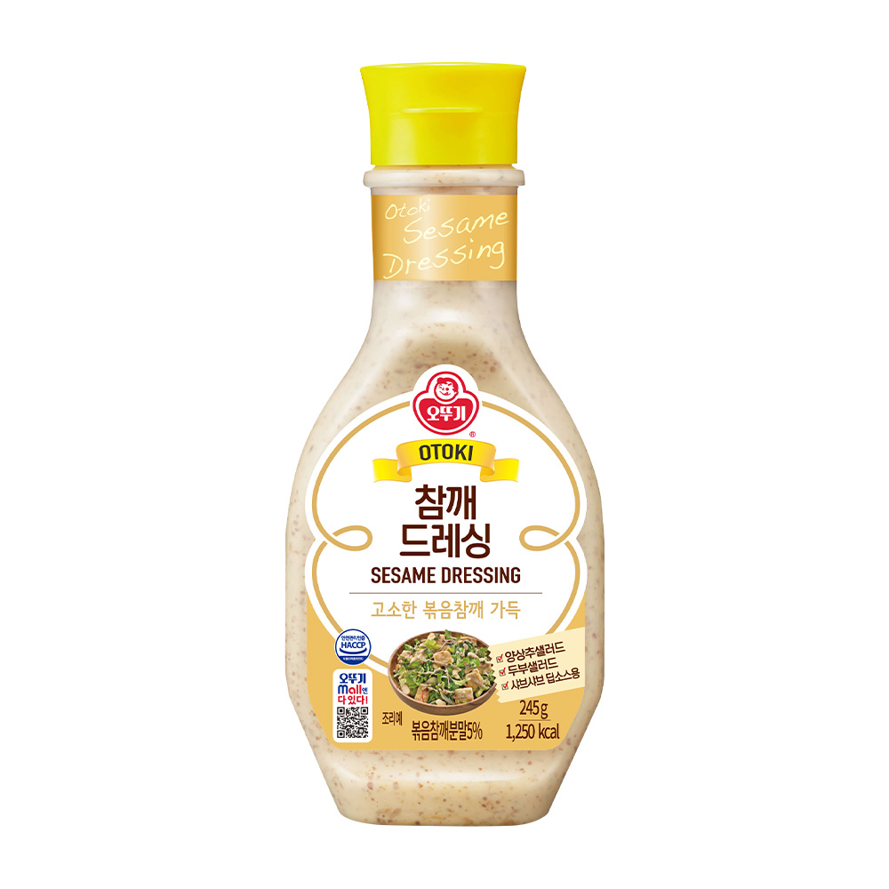 오뚜기 참깨드레싱 245g - 메인 이미지