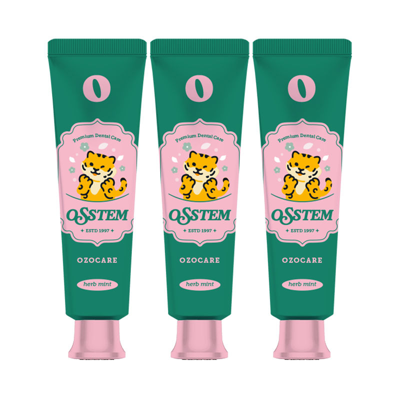 오스템 O 구취케어 치약 120g, 3개 - 상품 이미지