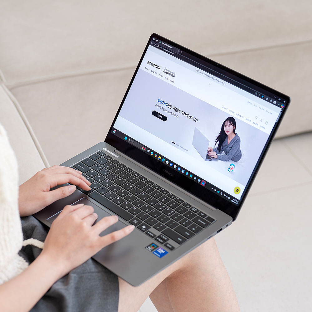 삼성전자 갤럭시북5 프로 NT940XHA-K51A SSD256GB 그레이 2025 AI 노트북 윈도우11 - 상세 이미지 2