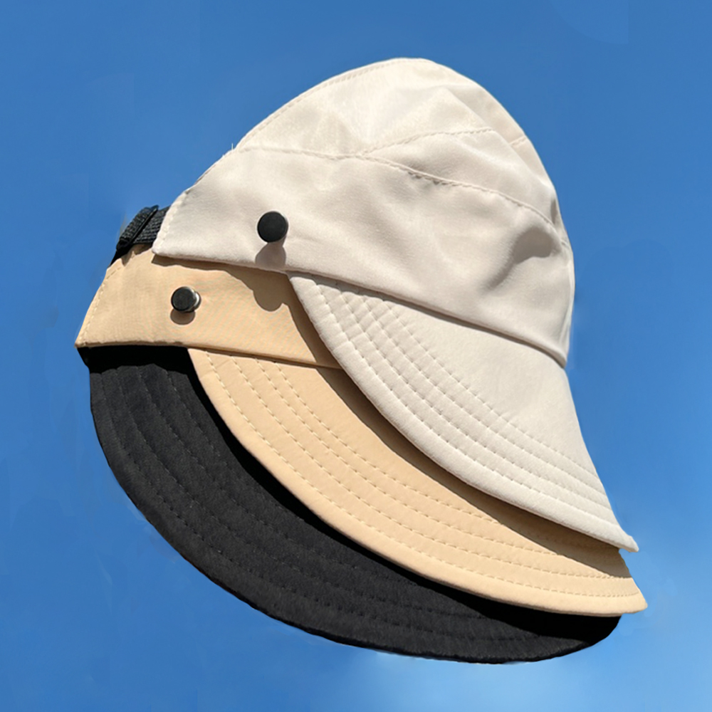 창넓은 그늘모자 여름 작업 여자 여성 썬캡