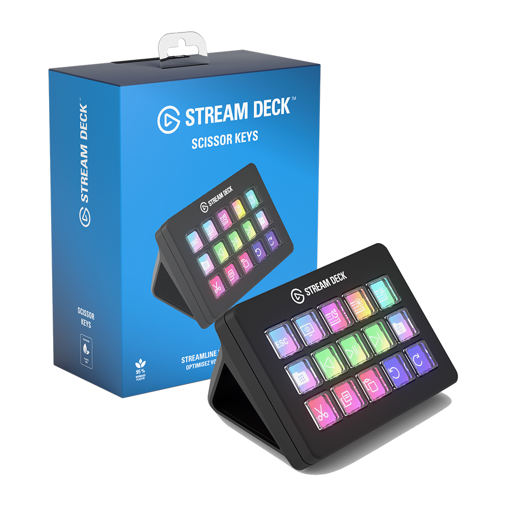 엘가토 Stream Deck SCISSOR KEYS 15키 컨트롤러 스트림덱 시져키 - 상세 이미지 5