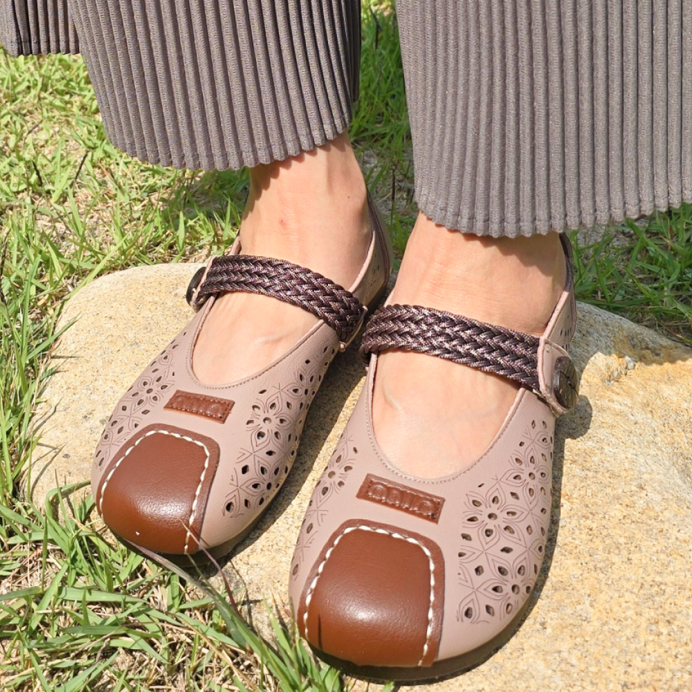 발볼넓은 신발 엄마 중년 여성 발편한 3227 - 상세 이미지 2