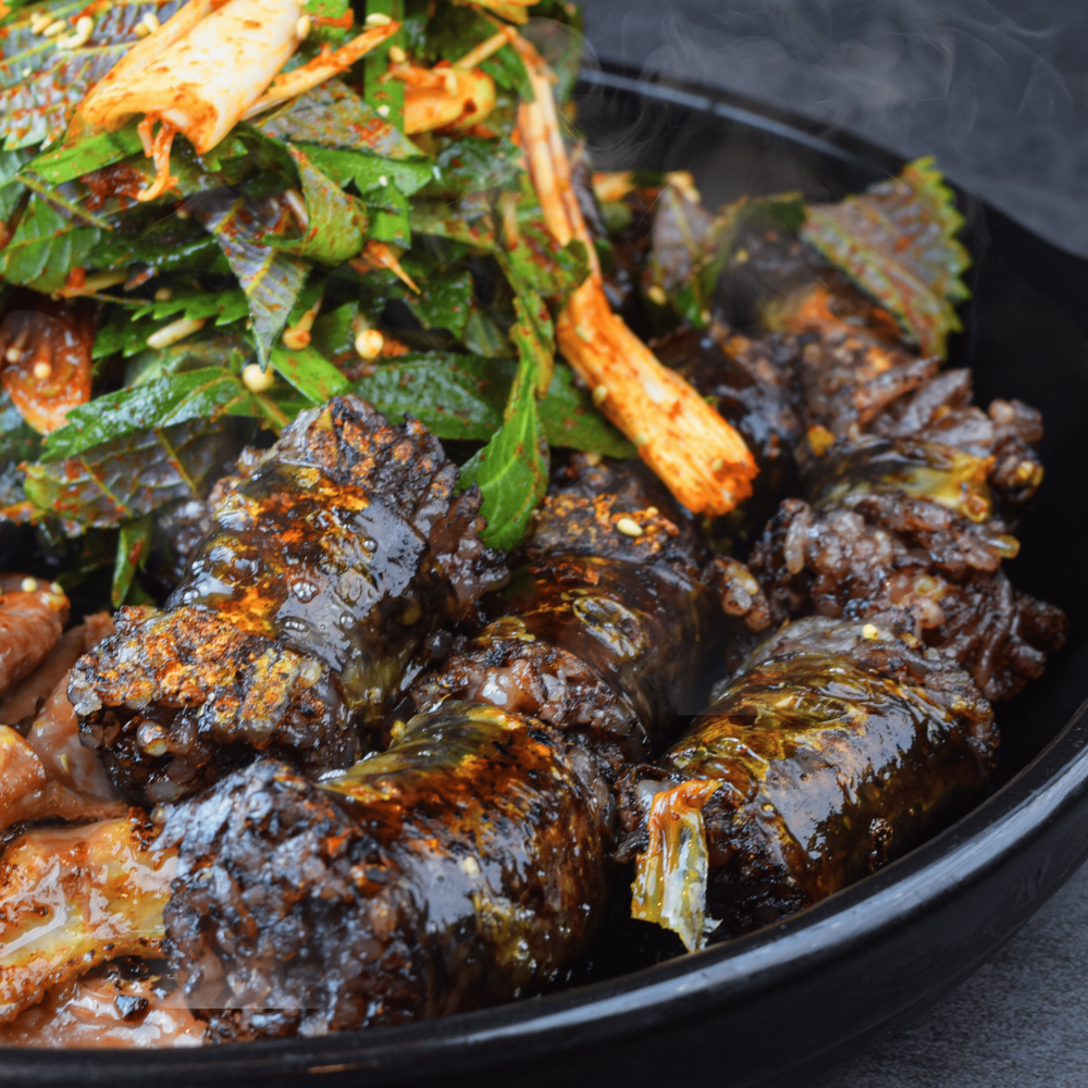 해늘 찹쌀야채순대 500g 국내산원재료 양념 프리미엄 고급 수제 밀키트 1개 - 상세 이미지 3