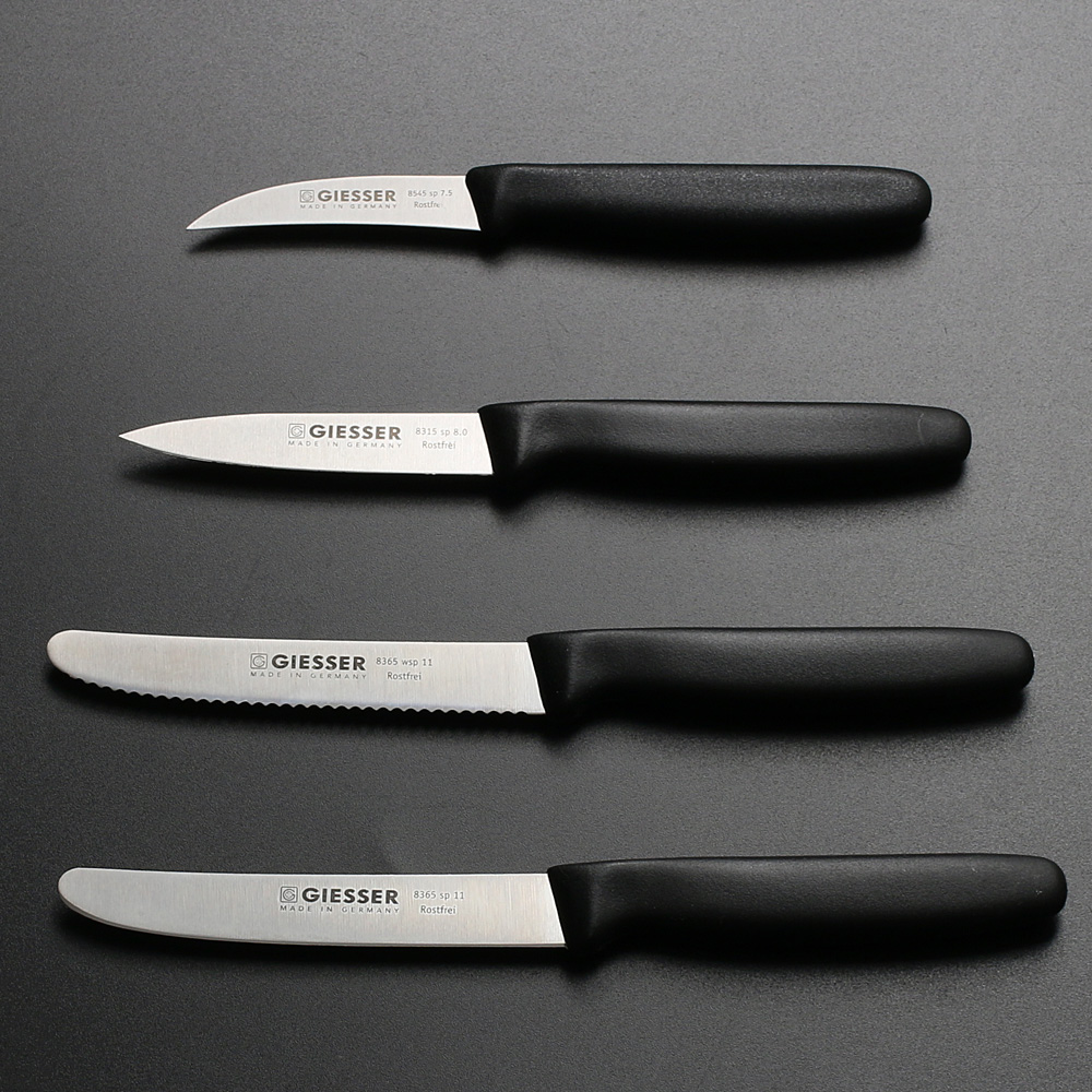 독일 기셀 과도 나이프 과일 칼 스테이크 이유식 주방 식칼 10.7cm, 민과도 블랙, 1개 - 상세 이미지 4