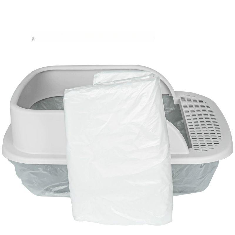 고양이배변봉투 똥 모레 배설물 일회용봉지 대형 케이스 78cmX46cm 소형 50개 - 상품 이미지