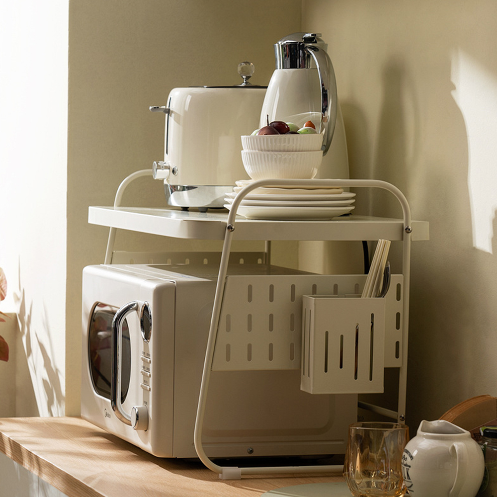 올인원 전자레인지 선반 전자렌지 에어프라이어 밥솥 수납장 렌지대 수납형M