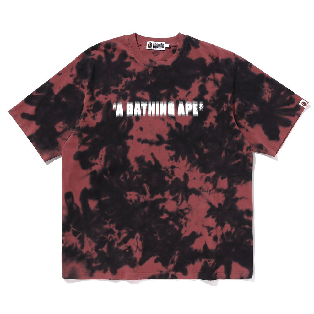 베이프 반팔티 DESTROYED BLEACH LOGO RELAXED FIT TEE 1L30-109-333 - 상품 이미지