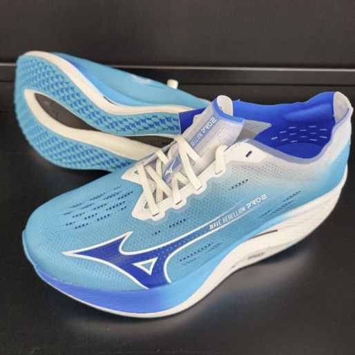 미즈노 웨이브 리벨리온 플래쉬 2 남성 러닝화 J1GC243551