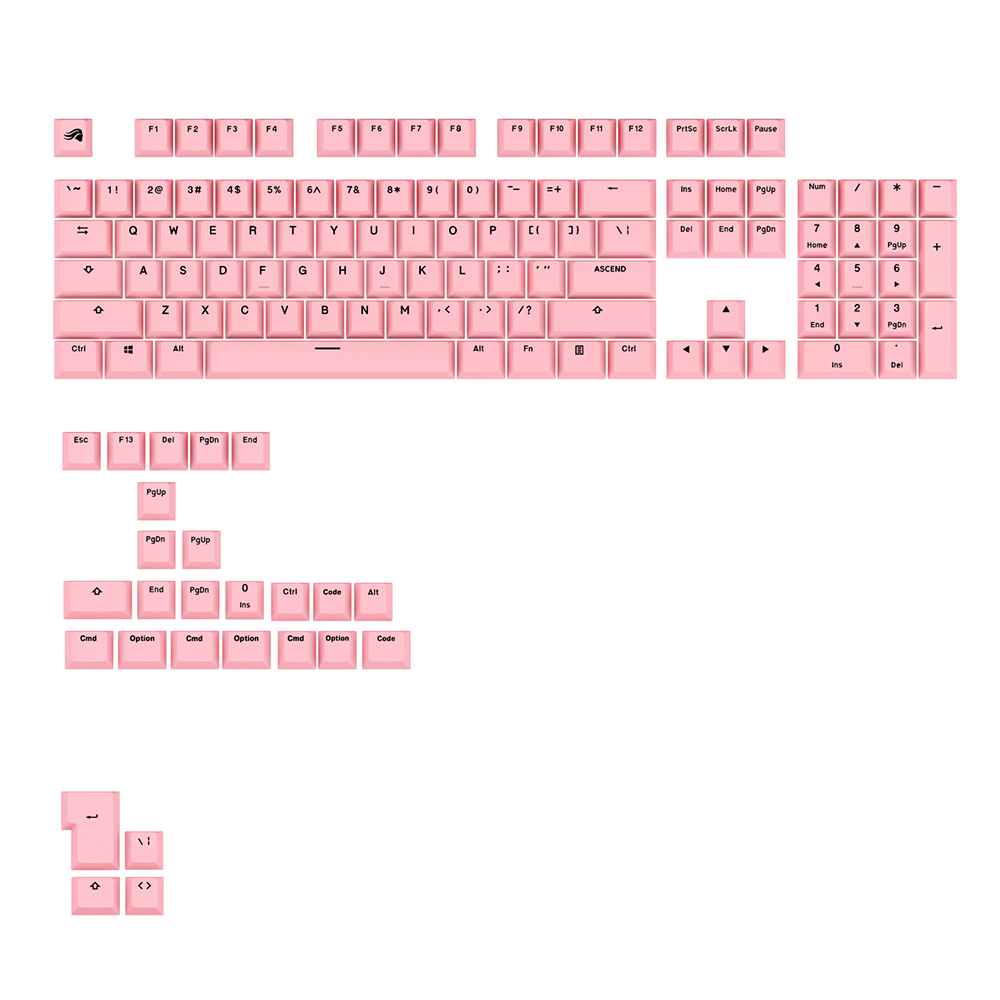 글로리어스 GPBT Basics Potion Pink 키캡 세트 - 상세 이미지 2