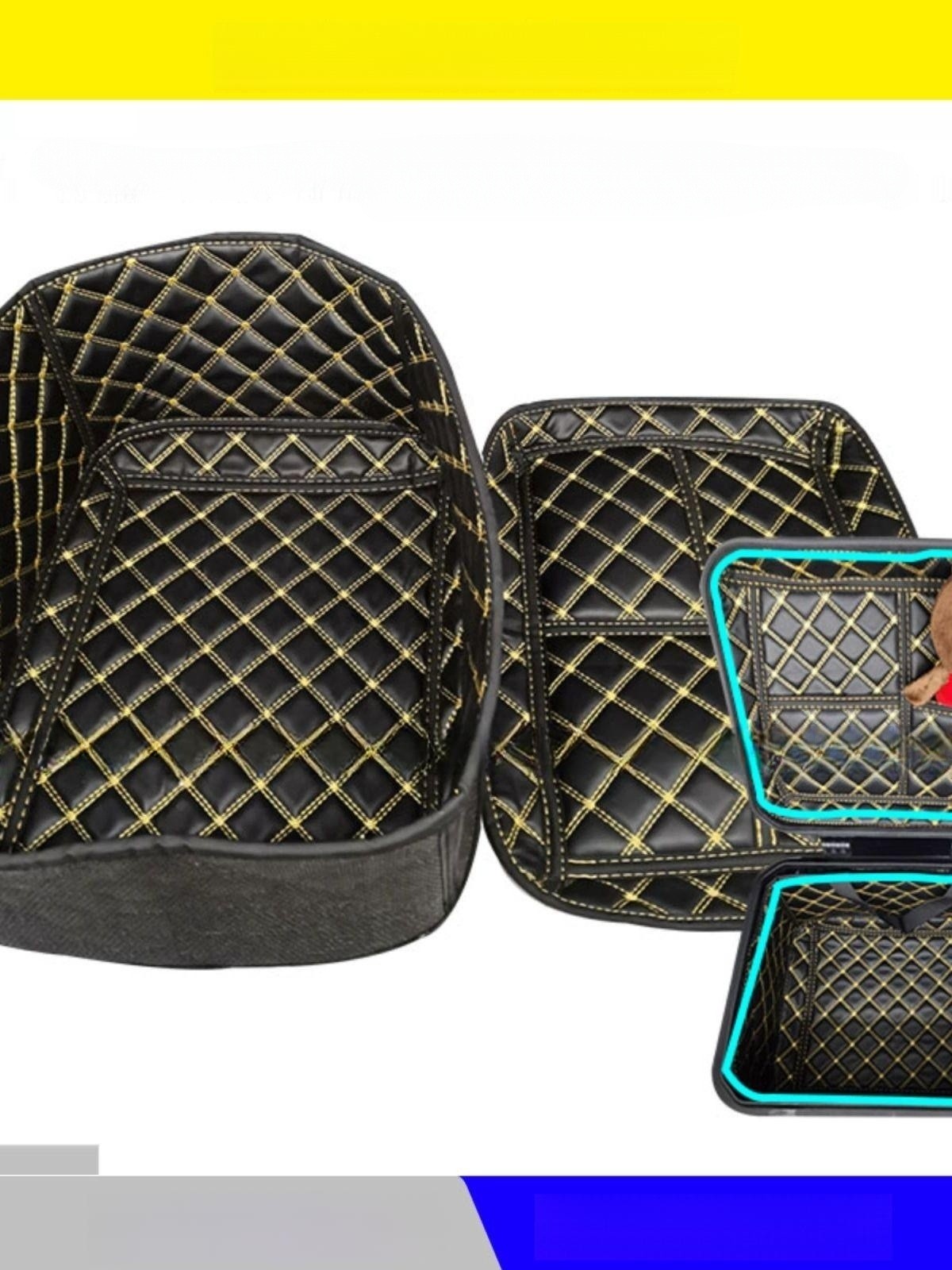 35L 알루미늄 합금 28L 사이드박스 로드 케이스 36L 단일 하부 패드 - 상품 이미지