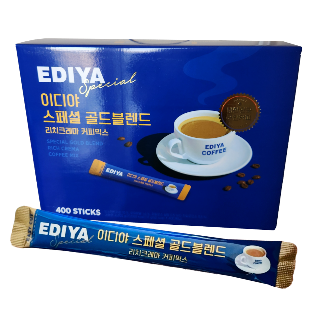 이디야 스페셜 골드블렌드 리치크레마 커피믹스 400T : 바이오피