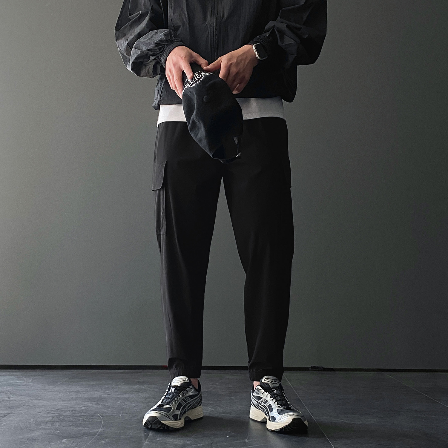 여름카고바지 남성냉장고바지 쿨팬츠 남자조거팬츠 - 상세 이미지 4