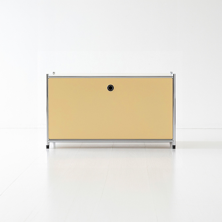 심플리 수납장 BC012 770x400x445mm, 1단, 솔리드베이지 6962.9818 - 상품 이미지